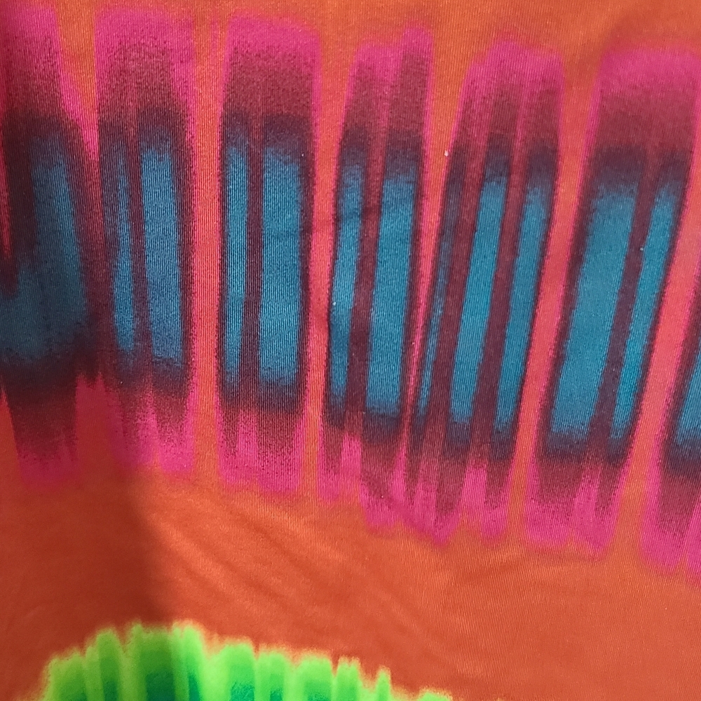 Nike Pro women's tank top sport wear striped multi Vibrant Striped Tank Top - Picture 8 of 12